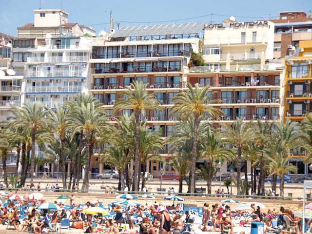 Hotel Montemar Benidorm Exterior foto